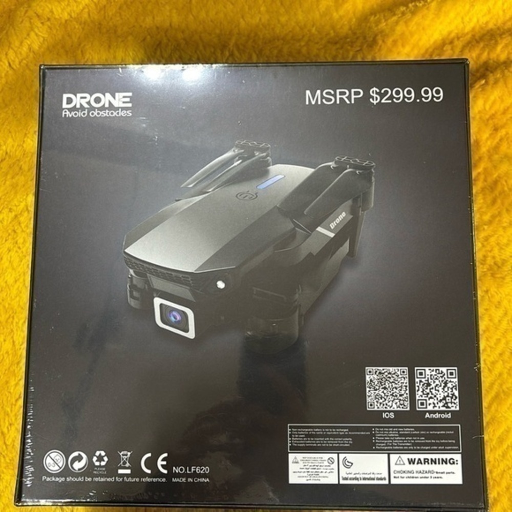 Yomi Drone-Avoid Obstacles SMS 4k HD Camera - Black MSRP. $299.99 New & Sealed